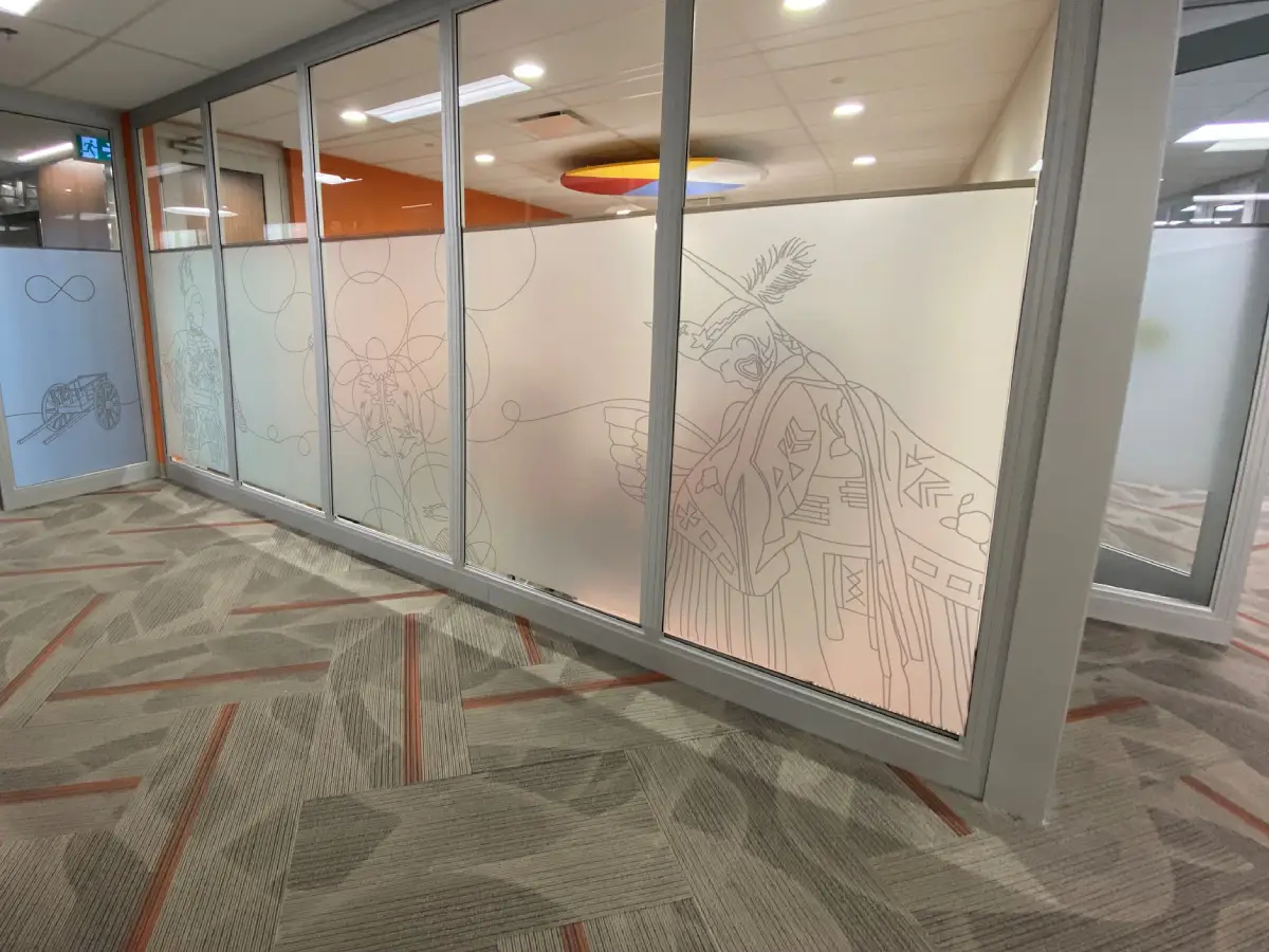 Frosted Signage Image